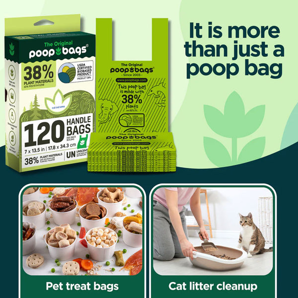 The Original Poop Bags Handle Tie Poop Bags