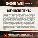 Wellness CORE Tiny Tasters Grain-Free Smooth Pate Tuna Wet Food for Cats (1.75 oz x 12 pouches)