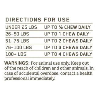 Charlotte's Web Skin Health & Allergy Support Hemp Chews for Dogs (60 Soft Chews)
