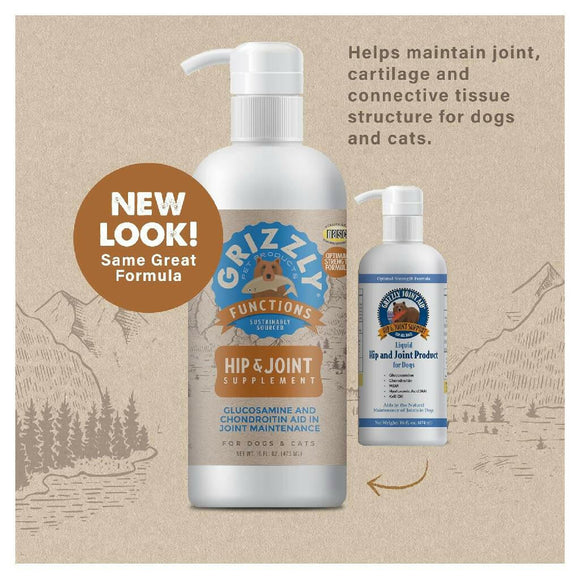 Grizzly Joint Aid  Supplement For Dog (16 oz)
