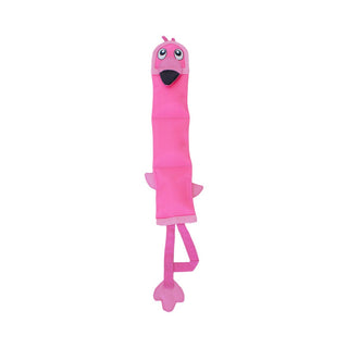 Outward Hound Fire Biterz Flamingo Plush Interactive Dog Toy (Large)