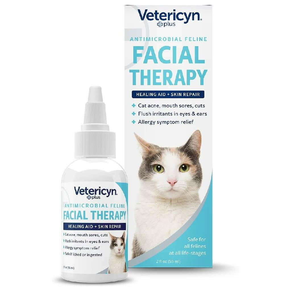 vetericyn plus feline facial therapy