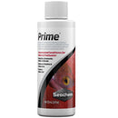 Seachem Prime aquarium conditioning bottle on a white background