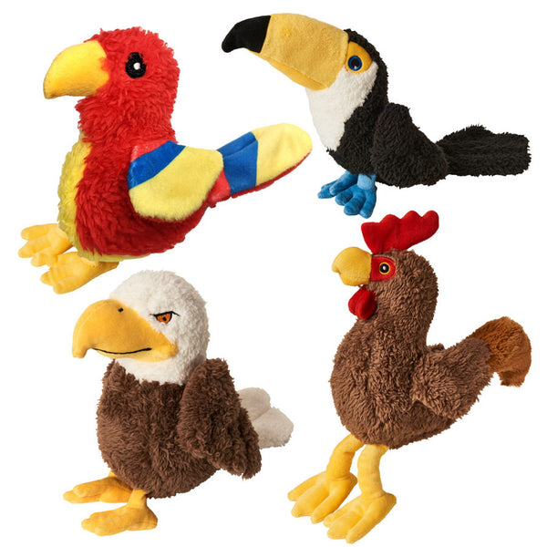 Spot Love The Earth Dog Toy Birds, Assorted, 8"