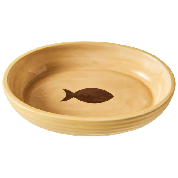 Spot Elegance Cat Bowl, Cream, 6"