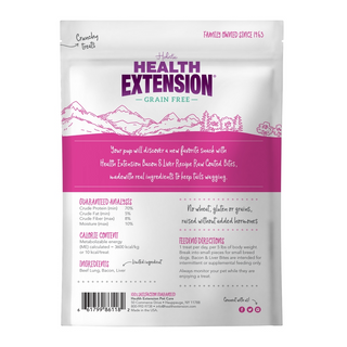 Health Extension Bacon & Liver Bully Puffs Dog Treats (5 oz)