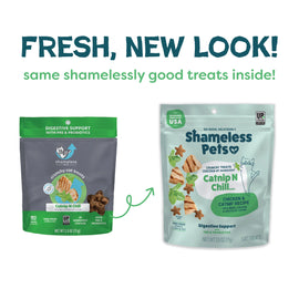 Shameless Pets Catnip N Chill Crunchy Treats for Cats (2.5 oz) - 0