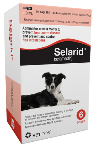 Selarid for Dogs 20.1-40 lbs