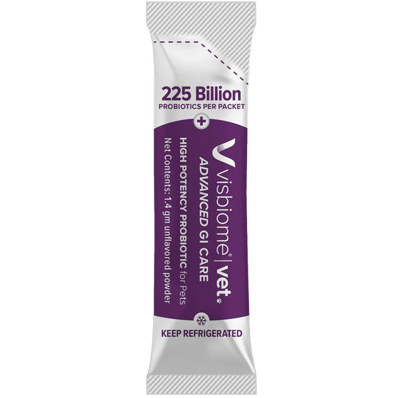 Visbiome Vet High Potency Probiotic Packets for Dogs & Cats