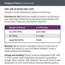 Visbiome Vet High Potency Probiotic Packets for Dogs & Cats