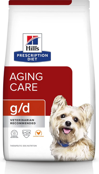 Hill's Prescription Diet g/d Aging Care Chicken Flavor Dry Dog Food (8.5 lb)
