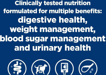 hill's multi benefit w/d is formulated for multiple benefits