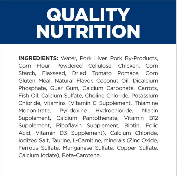 Hill's Prescription Diet Metabolic Weight Management Chicken Flavor Canned Cat Food, 5.5 oz, 24-pack wet food