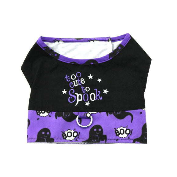 Doggie Design Halloween Dress Harness Too Cute to Spook for Dogs & Cats
