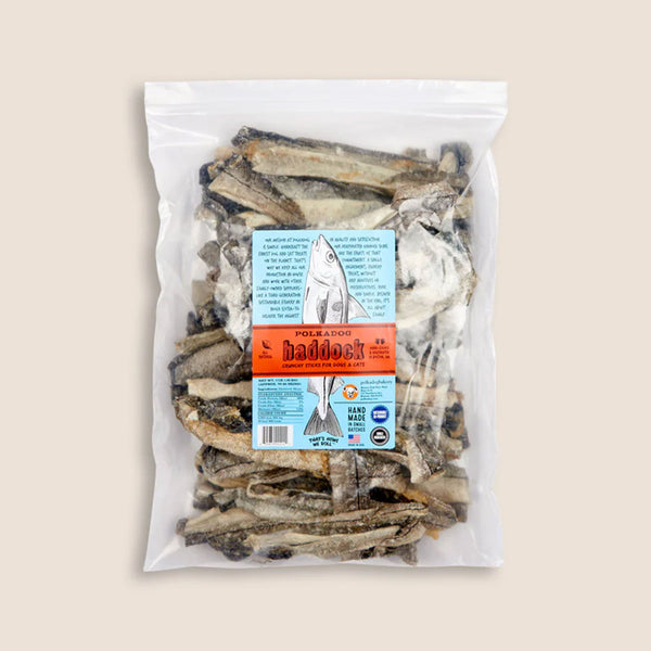 Polkadog Haddock Skin Shorties Crunchy Sticks for Dogs & Cats