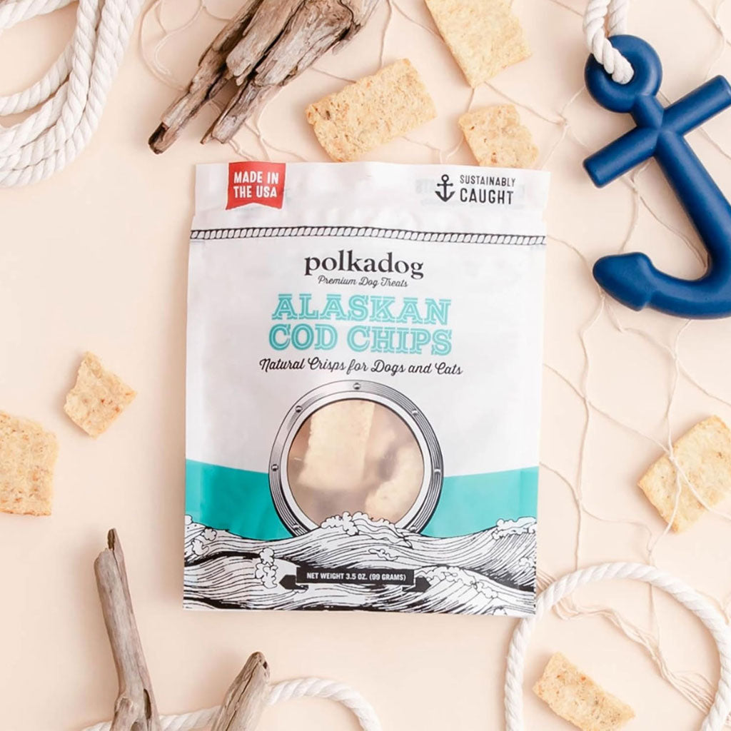 Polkadog Alaskan COD Chips for Dogs & Cats