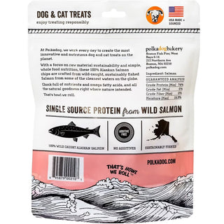 Polkadog Alaskan Salmon Chips for Dogs & Cats