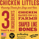 Polkadog Chicken Littles Crunchy Training Bits for Dogs & Cats, 8-oz-2