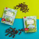 Polkadog Green Monstah Crunchy Treats Bone Shaped for Dogs & Cats, 7-oz-5