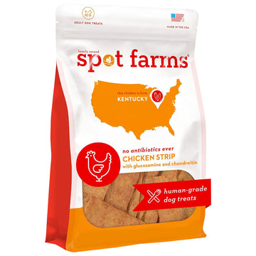 Spot Farms Chicken Strip with Glucosamine & Chondroitin Dog Treats, 12.5-oz