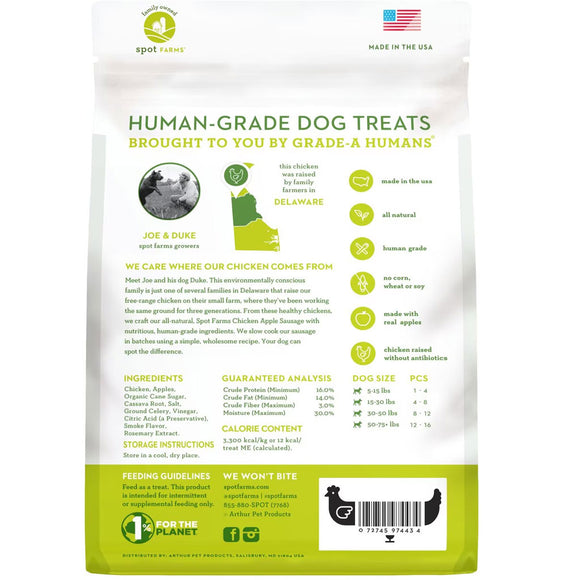 Spot Farms Chicken Apple Sausage Recipe Dog Treats