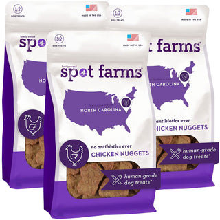 Spot Farms Chicken Nuggets Dog Treats 3pack