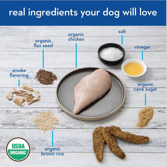 Spot Farms Organic Chicken Tenders Dog Treats Ingredients