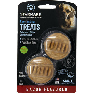 Starmark Everlasting Treats Bacon Flavor Dental Chews Small