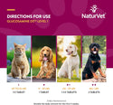 NaturVet Glucosamine DS Level 1 with Chondroitin Maintenance Joint Care Chewable Tablets for Dogs & Cats