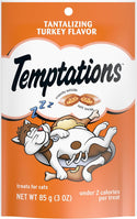 Temptations Classics Tantalizing Turkey Flavor Soft & Crunchy Treats for Cats, 3-oz