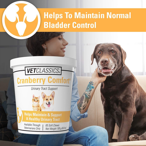 Vet Classics Cranberry Comfort Soft Chews for Dogs & Cats