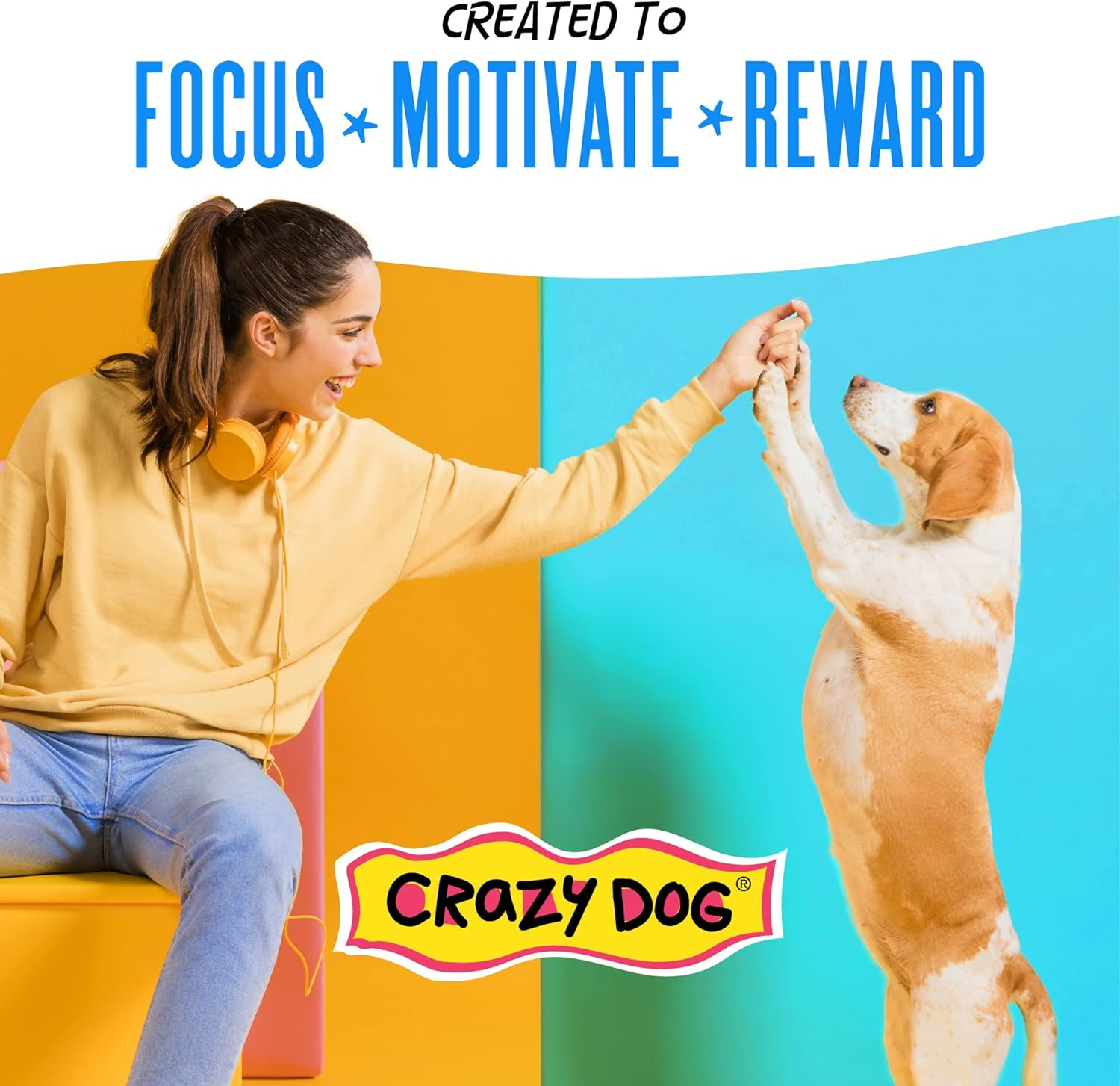 Crazy Dog Train-Me! Training Treats Bacon Flavor For Dogs (16 oz)