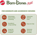 Ethical Pet Bam-Bones Plus Triple Bison Tough Dog Chew Toy