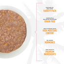 Tiki Cat Aloha Friends Chicken Grain-Free Wet Food For Cats Variety Pack (2.5 oz x 12 pouches)-4