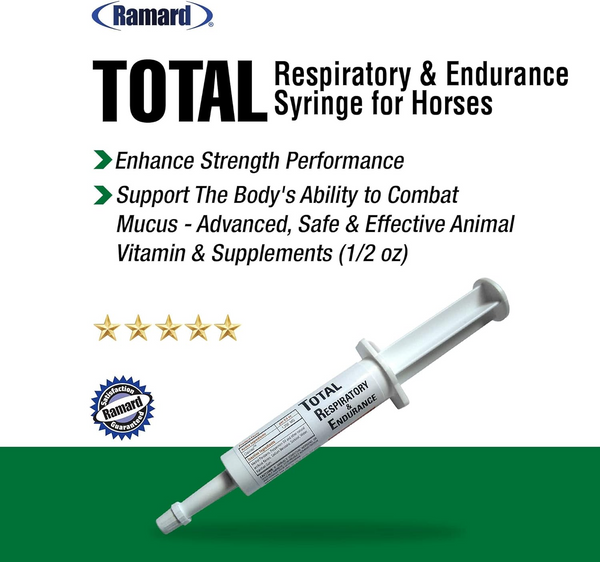 Ramard Total Respiratory & Endurance Paste For Horses (15 cc)