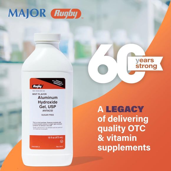 Aluminum Hydroxide (Generic) Gel for Dogs & Cats, Mint Flavor,  473ml, 64mg/ml