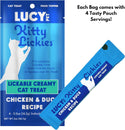 Lucy Pet Products Kitty Lickies Chicken & Duck Recipe Licakble Creamy Cat Treat