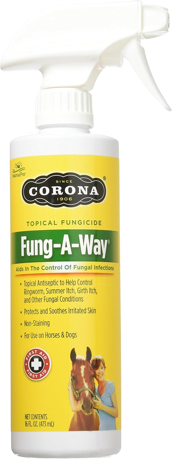 Corona Fung-A-Way Anti-Fungal Spray for Horses (16 oz)