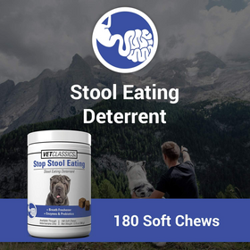 Vet Classics Stop Stool Eating Soft Chews for Dogs - 0