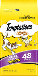 Temptations Classics Tasty Chicken Flavor Soft & Crunchy Cat Treats 48oz