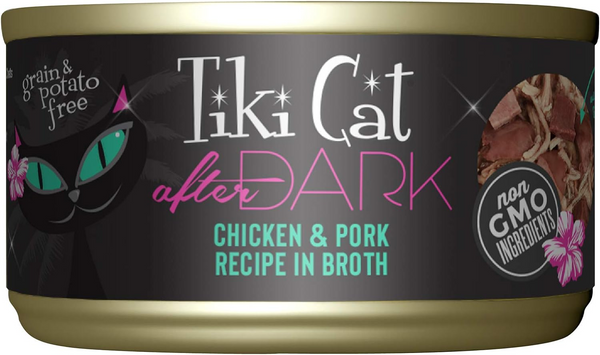 Tiki Cat After Dark Chicken & Pork Canned Food for Cats