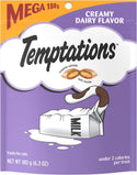 Temptations Classics Creamy Dairy Flavor Soft & Crunchy Treats for Cats 6oz