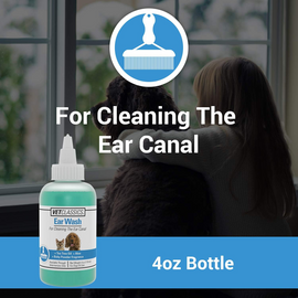 Vet Classics Ear Wash with Tea Tree Oil for Dogs & Cats (4 oz) - 2