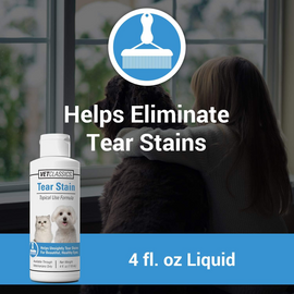 Vet Classics Tear Stain Topical Liquid for Dogs & Cats (4 oz) - 0