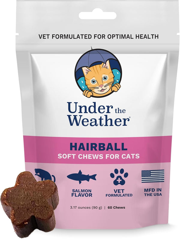 Under the Weather Hairball Soft Chews for Cats