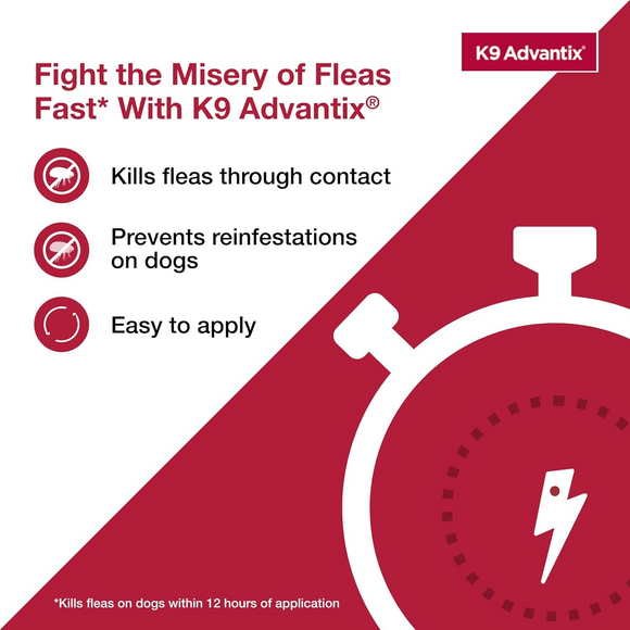 K9 Advantix Topical Flea, Tick & Mosquito Prevention for Dogs