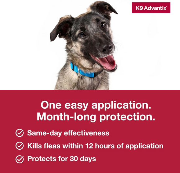 K9 Advantix Topical Flea, Tick & Mosquito Prevention for Dogs