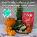 Lucy Pet Products Formulas for Life Grain-Free Salmon, Pumpkin & Quinoa Formula Dry Dog Food