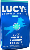 Lucy Pet Products Formulas for Life Grain-Free Duck, Pumpkin & Quinoa Formula Dry Dog Food 12 lb