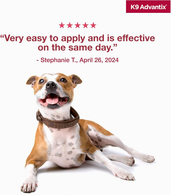 K9 Advantix Topical Flea, Tick & Mosquito Prevention for Dogs